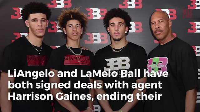 Ball brothers sign major deal that means they’ll never again play NCAA...