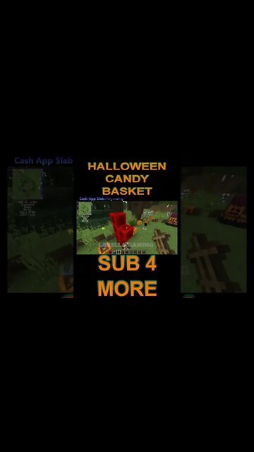 Minecraft: How To Make A Halloween Candy Basket
