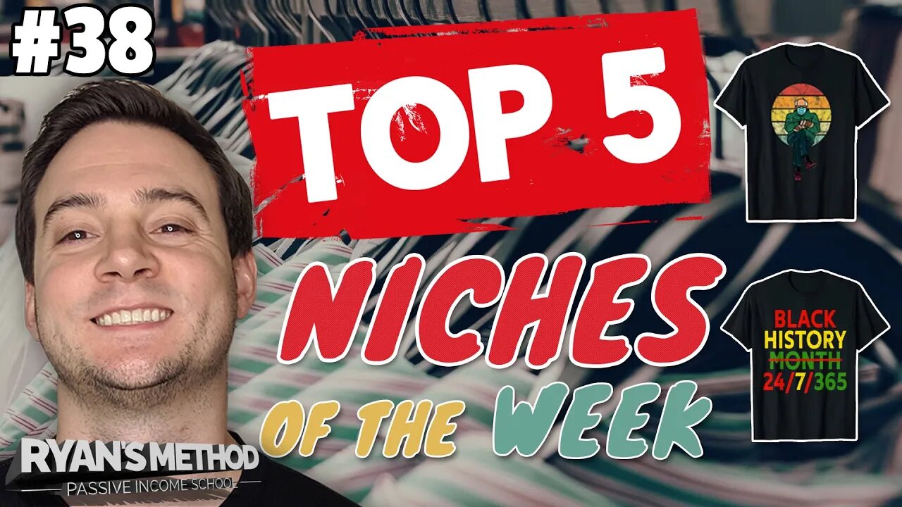 TOP 5 NICHES 🔥 Print on Demand Niche Research #38 — (1/31/2021)