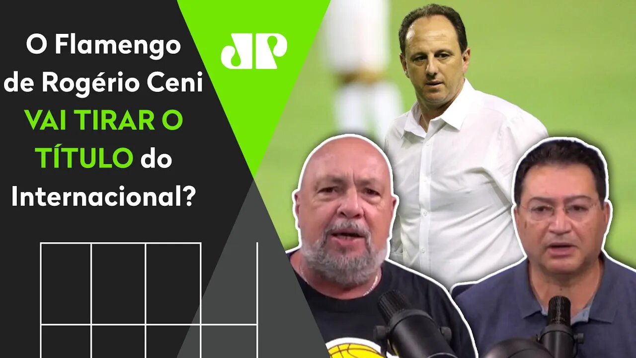"Inter? Vocês vão ter que ENGOLIR o Rogério Ceni CAMPEÃO com o Flamengo!" Veja DEBATE!