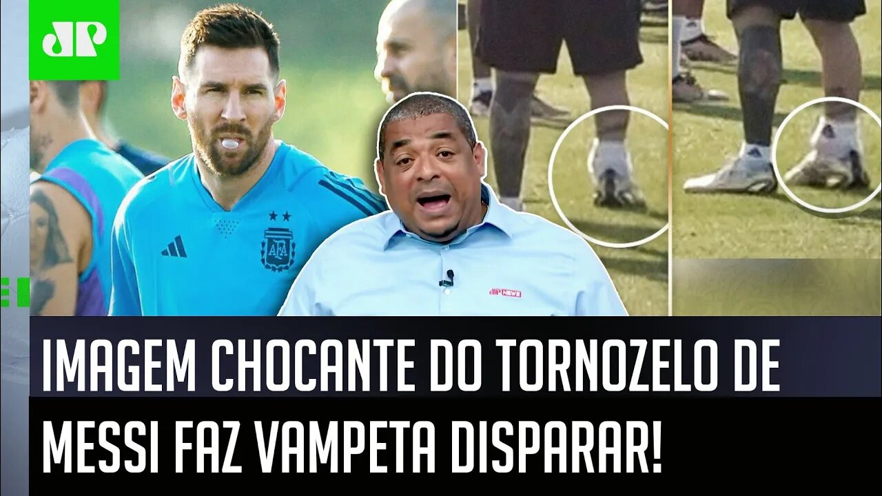 "NÃO É POSSÍVEL! ISSO AÍ pra mim é..." Imagem ASSUSTADORA de Messi faz Vampeta DISPARAR!