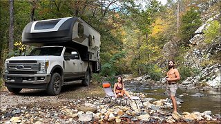 Living In A Truck Camper in a 1.8 Million Acre Forest