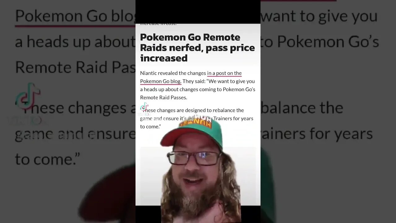 Byte Size News: Pokemon Go players upset over having to play the game! #shorts