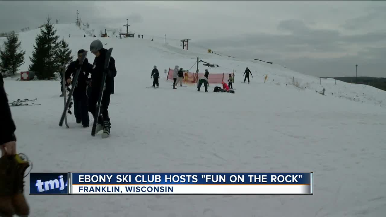 Ebony ski club hosts 'Fun on the Rock'