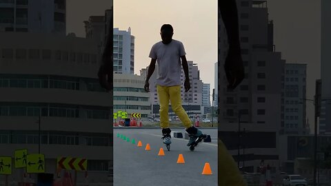 Footwork Slalom | Alikiba ft Marioo - Sumu #skateweaver