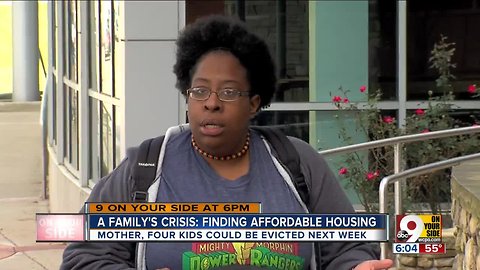 Mom and 4 kids could be evicted