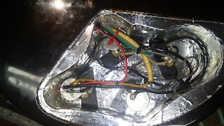 GUILD DeArmond GUITAR re-wire finished