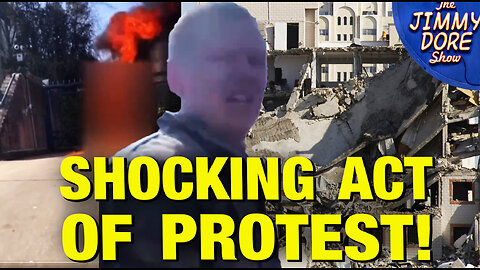 U.S. Serviceman SETS HIMSELF ON FIRE To Protest Gaza Genocide!
