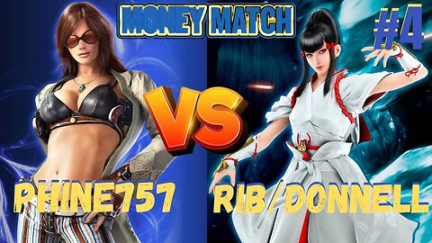 Tekken 7 PC Sunday Money Match Tournament #4 Phine757 vs RIBDonnell #tekken7 #pcgaming