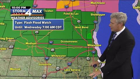 Flash Flood Watch issued for parts of SE Wis.