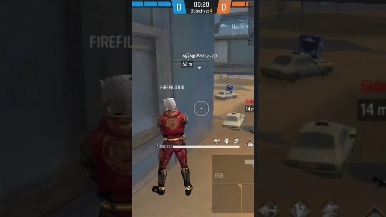 বন্দুকের থেকে পিস্তল তাই বেশি কাজে দেয় ১স্ট রাউন্ড।#shorts #firefild100 #viral