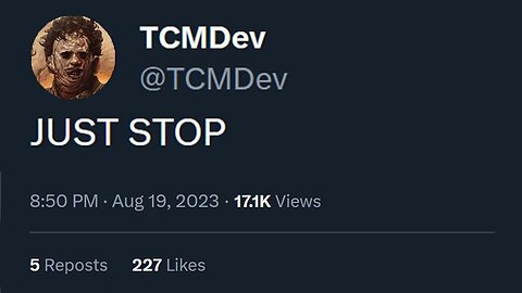 I think I made the TCM Devs Upset...