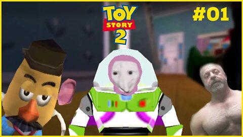 A NOVA DIVERSÃO DE ANDY - TOY STORY 2 (PS1) #01