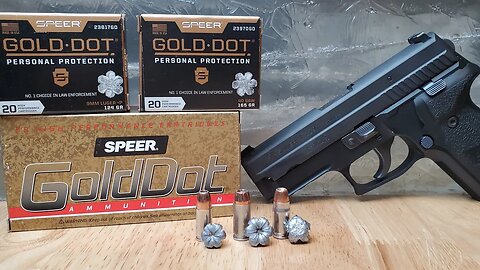 Speer Gold Dot 9mm/40S&W/357sig. Wow!! One is CLEARLY the best.