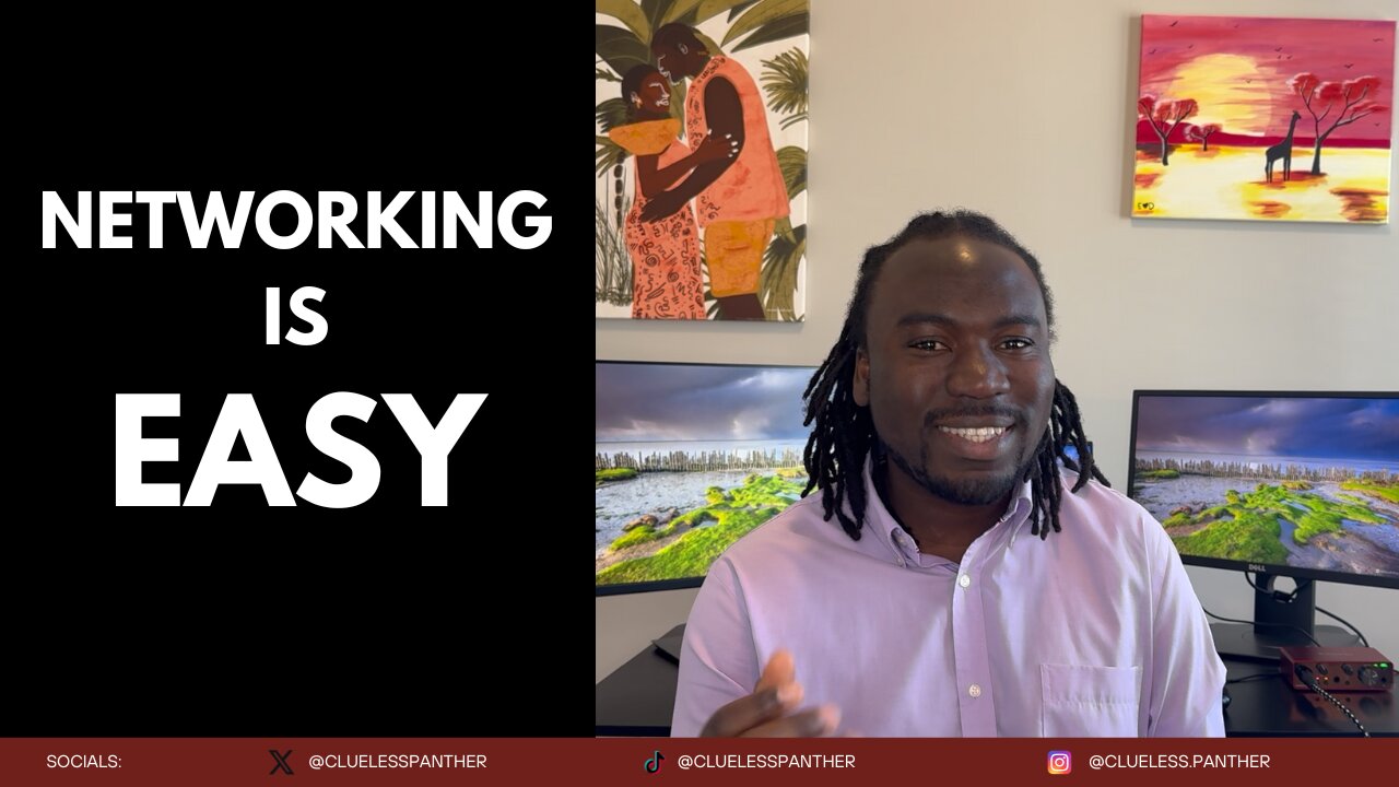 Networking With People Is Easy - MBA Lessons
