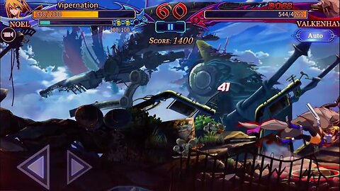 Noel Vermillion in BlazBlue: Revolution Reburning