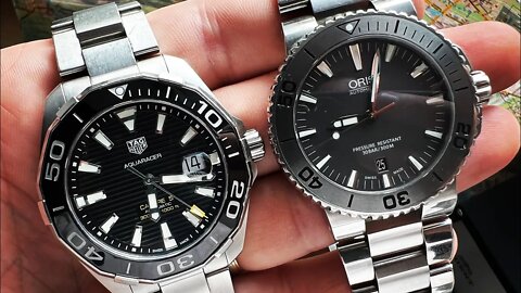 Oris Aquis vs Tag Heuer Aquaracer - Which one would I pick?