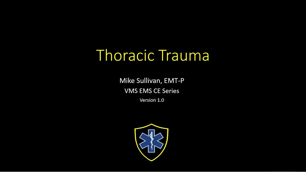 Thoracic Trauma 1.0