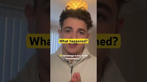 What happened to buy to let? #shorts