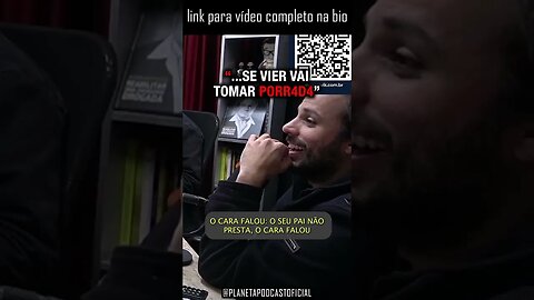 “EU PERDI A PACIÊNCIA COM ALGUÉM DA PLATEIA” com Diguinho e Jansen Serra | Planeta Podcast #shorts
