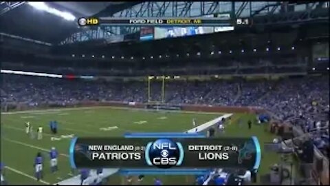 2010-11-25 New England Patriots vs Detroit Lions