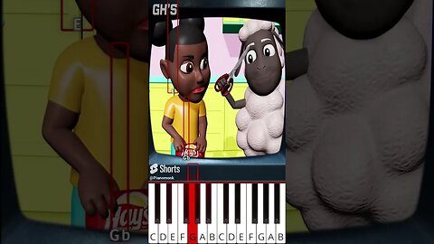 What the (@GH.S) AMANDA THE ADVENTURER ANIMATION - Octave Piano Tutorial