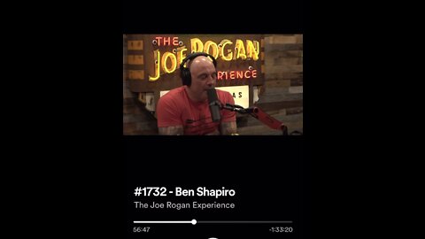 Ben on the Joe Rogan show