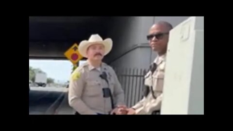 Cowboy Sheriff & “Man With A Knife”