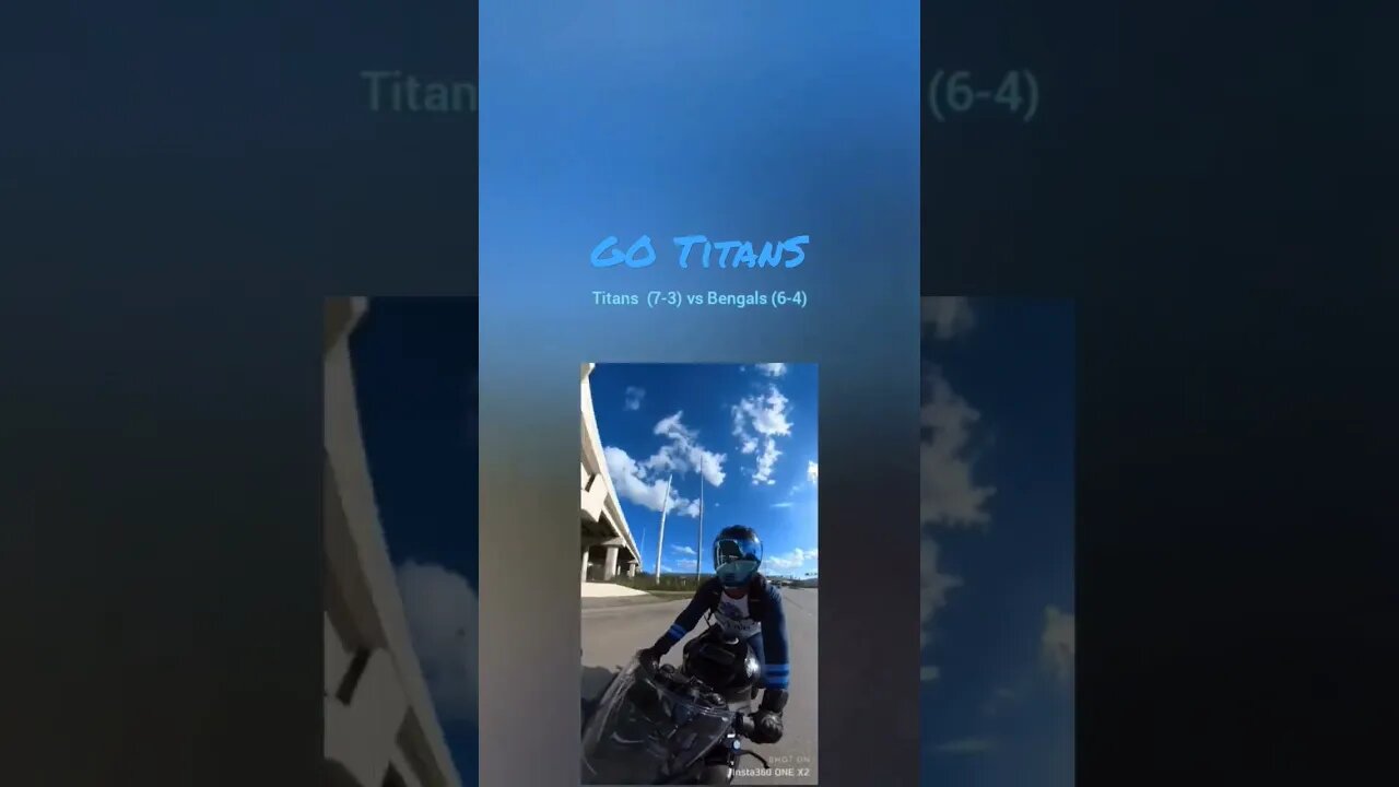🏉 TITANS (7-3) vs Bengals(6-4) 🏉