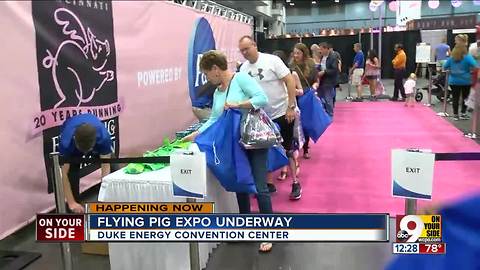 Flying Pig expo underway