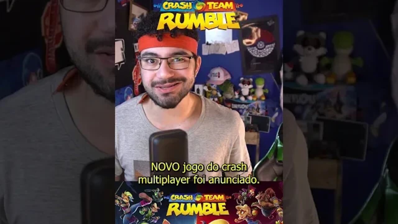 TUDO sobre o NOVO jogo do Crash - Crash Team RUMBLE