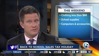 Sales tax holiday