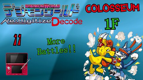 Digimon World Re:digitze Decode (English Patch) E11 - Battle Grind