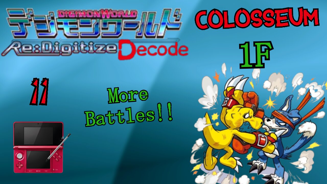 Digimon World Re:digitze Decode (English Patch) E11 - Battle Grind