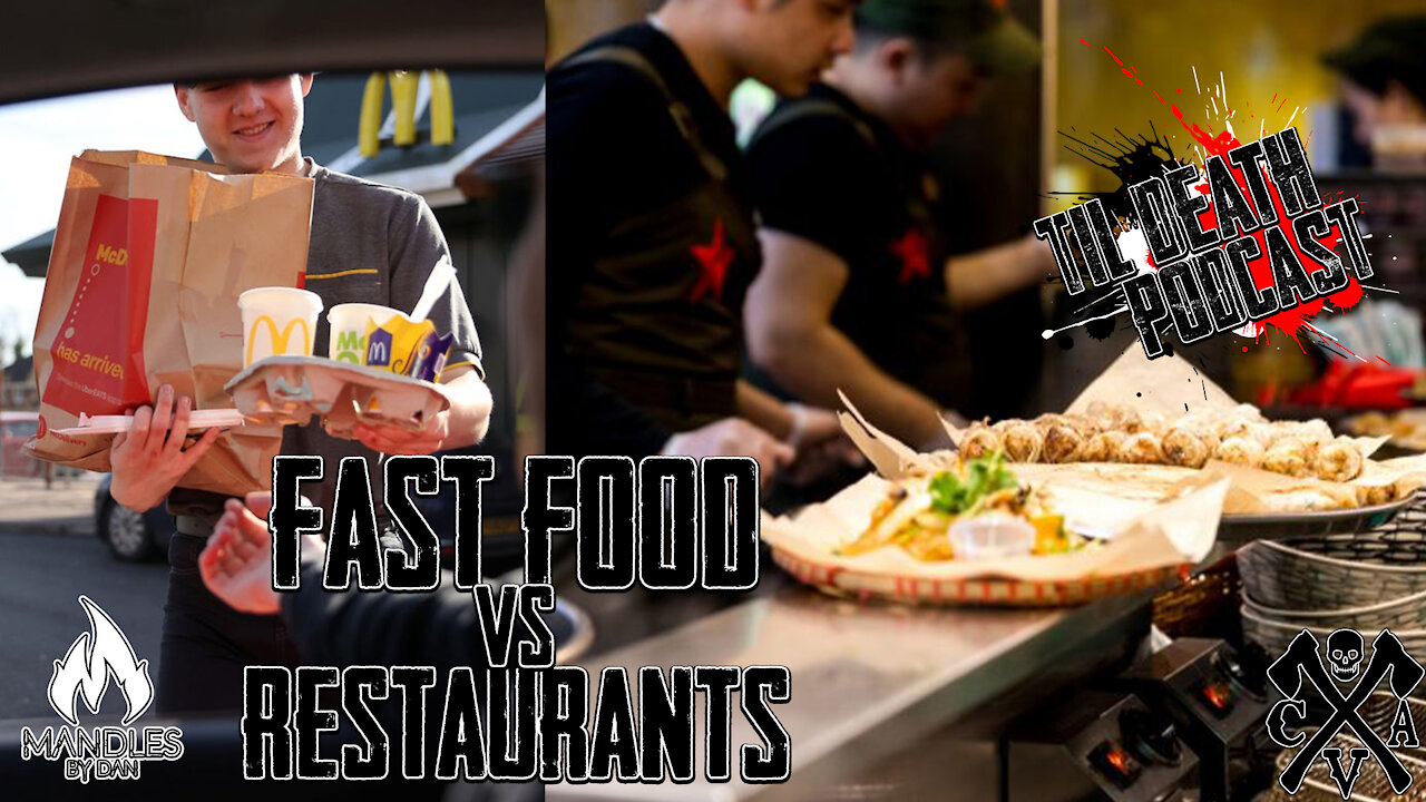 Fast Food vs Restaurants w/ Nick Wright | Til Death Podcast | CLIP