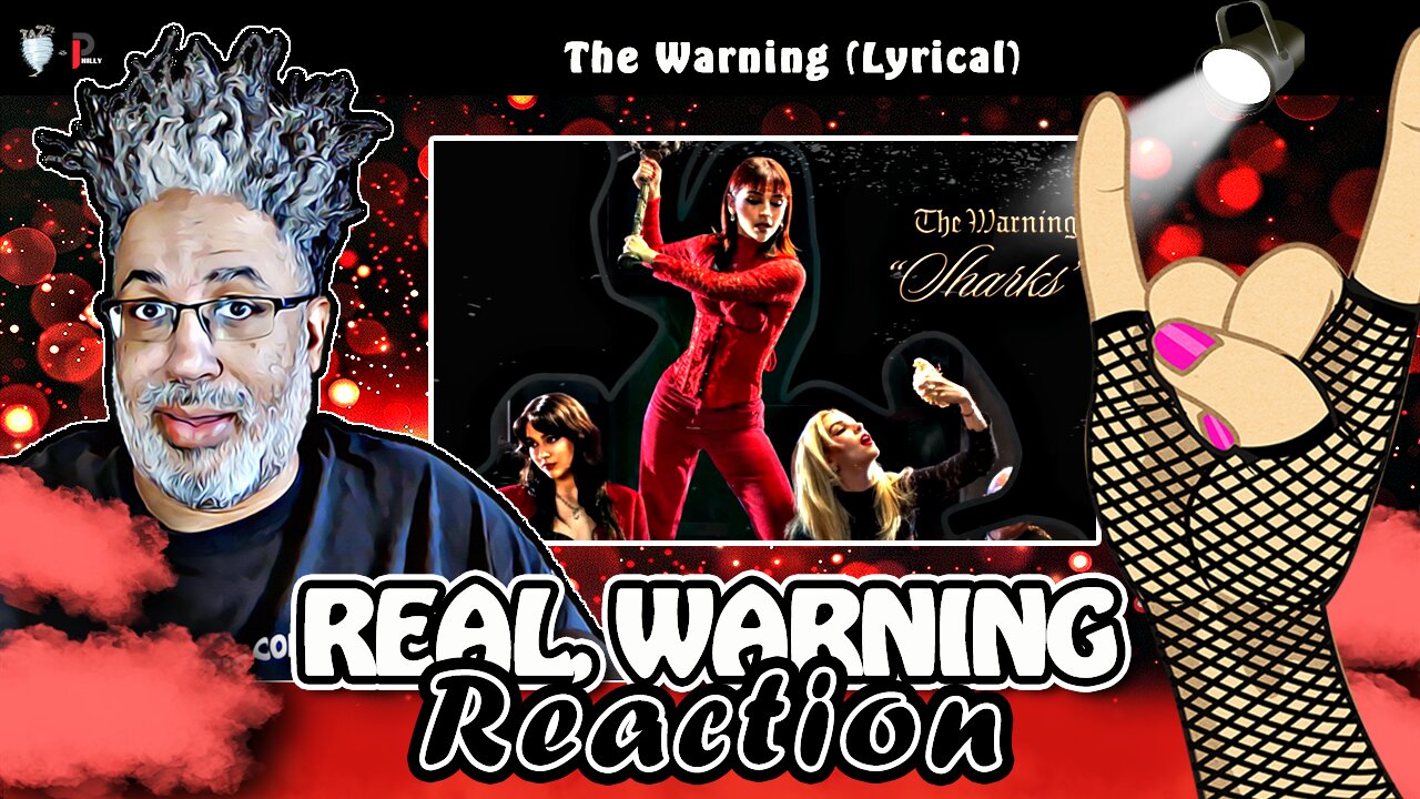 🔥🤘REACTION to "The Warning - Sharks" Lyrical Video🤘🔥