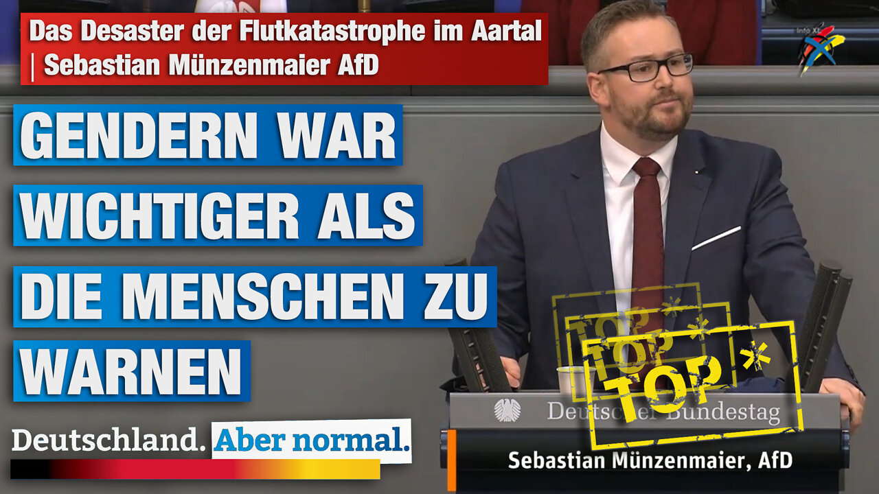 Das Desaster der Flutkatastrophe im Aartal | Sebastian Münzenmaier AfD