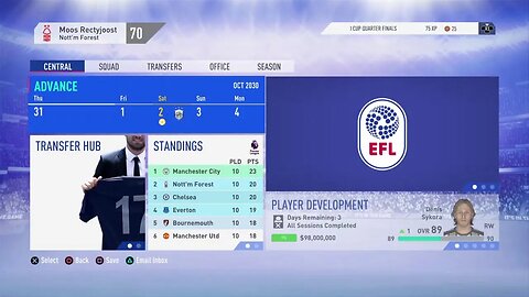 Nottingham Forest 2030-2031 EFL Cup Round of 16 VS Middlesbrough