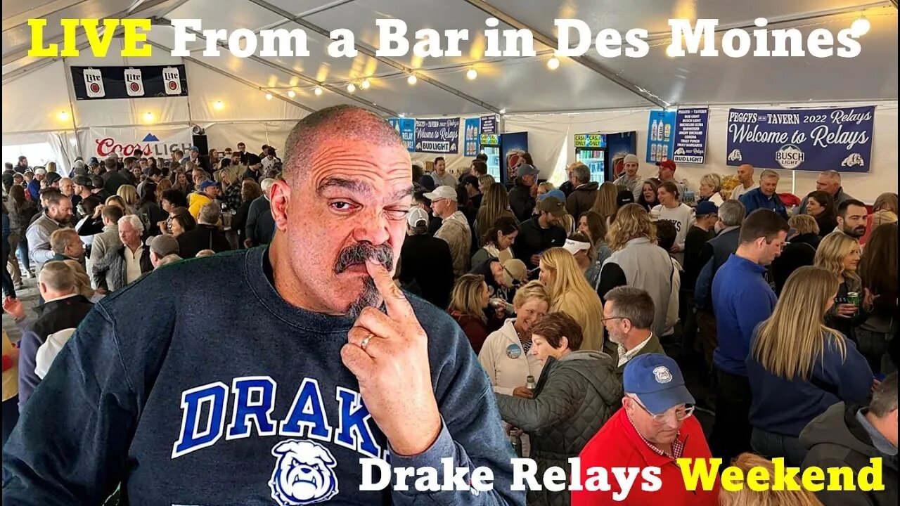 The Morning Knight LIVE! No. 1052- LIVE from a Bar in Des Moines, Drake Relays Weekend