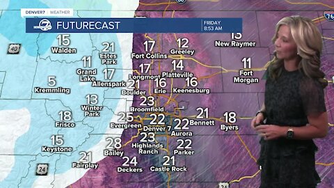 Friday 5:15 a.m. forecast