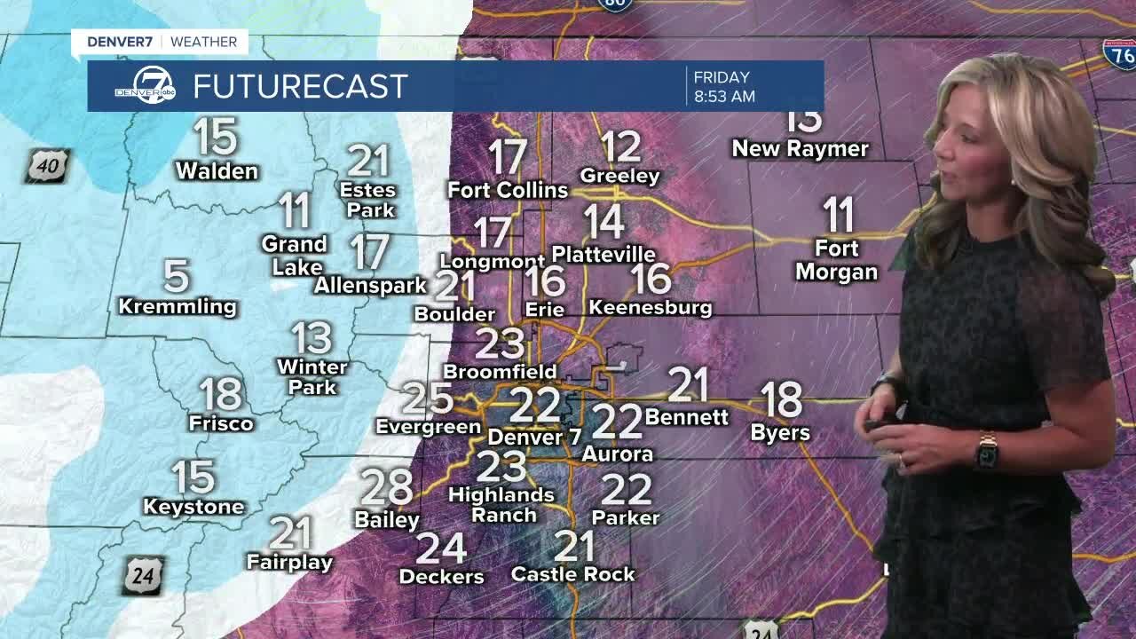 Friday 5:15 a.m. forecast