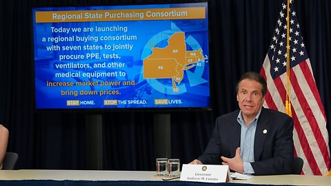 Cuomo Announces 7-State Coalition For Buying PPE