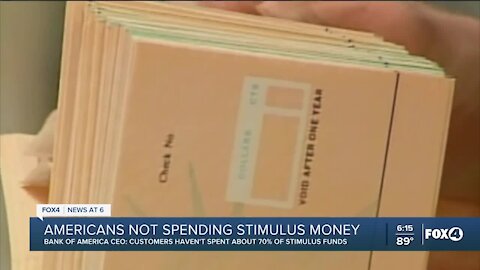Americans not spending stimulus money