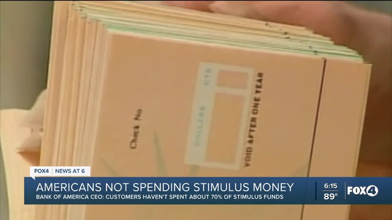 Americans not spending stimulus money
