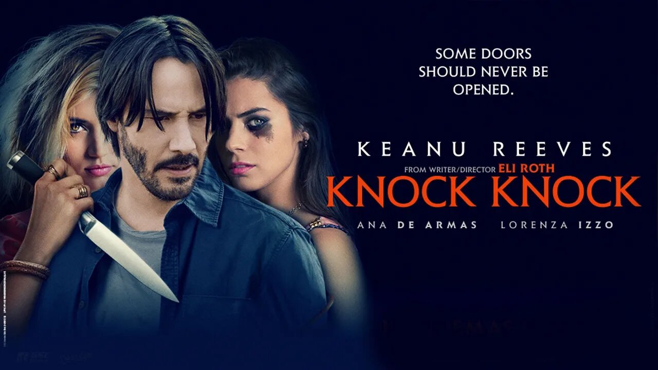 Two Young Women Had Threêsøm - Knock Knock | Film Explained in English - Knock Knock trailer