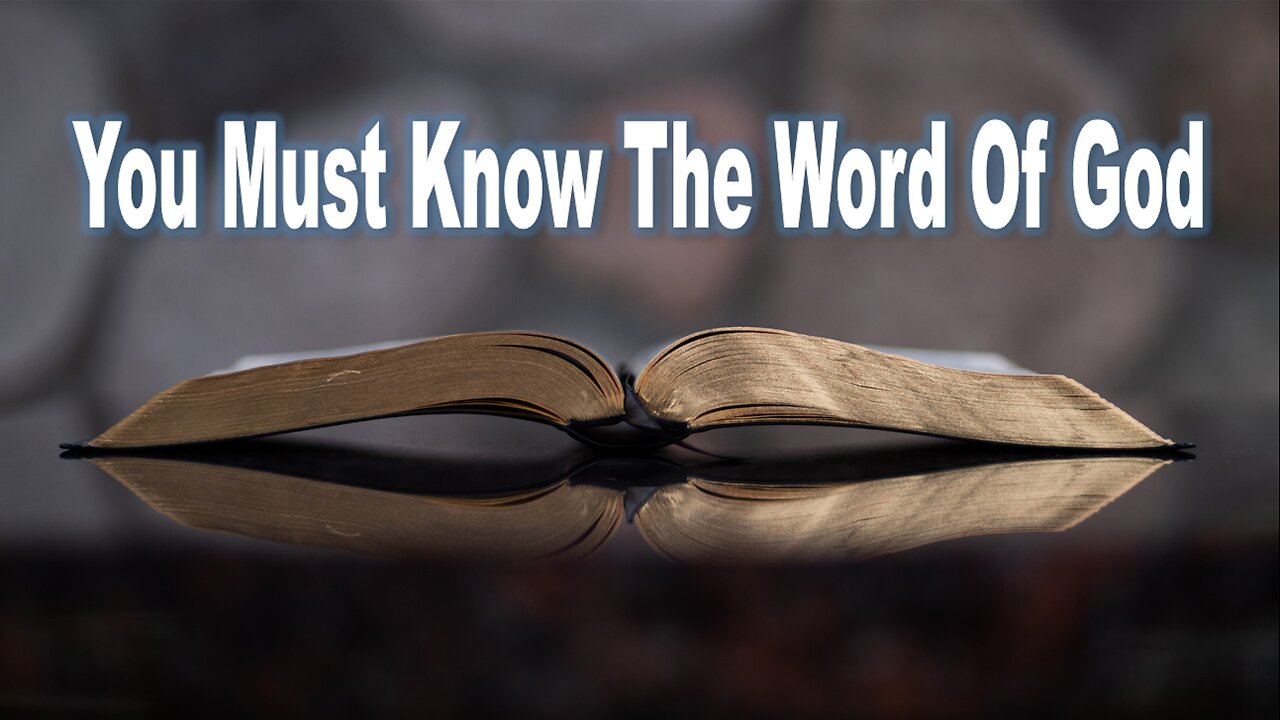 You Must Know The Word Of God - Sunday Morning Service LIVE Stream 9/8/2024