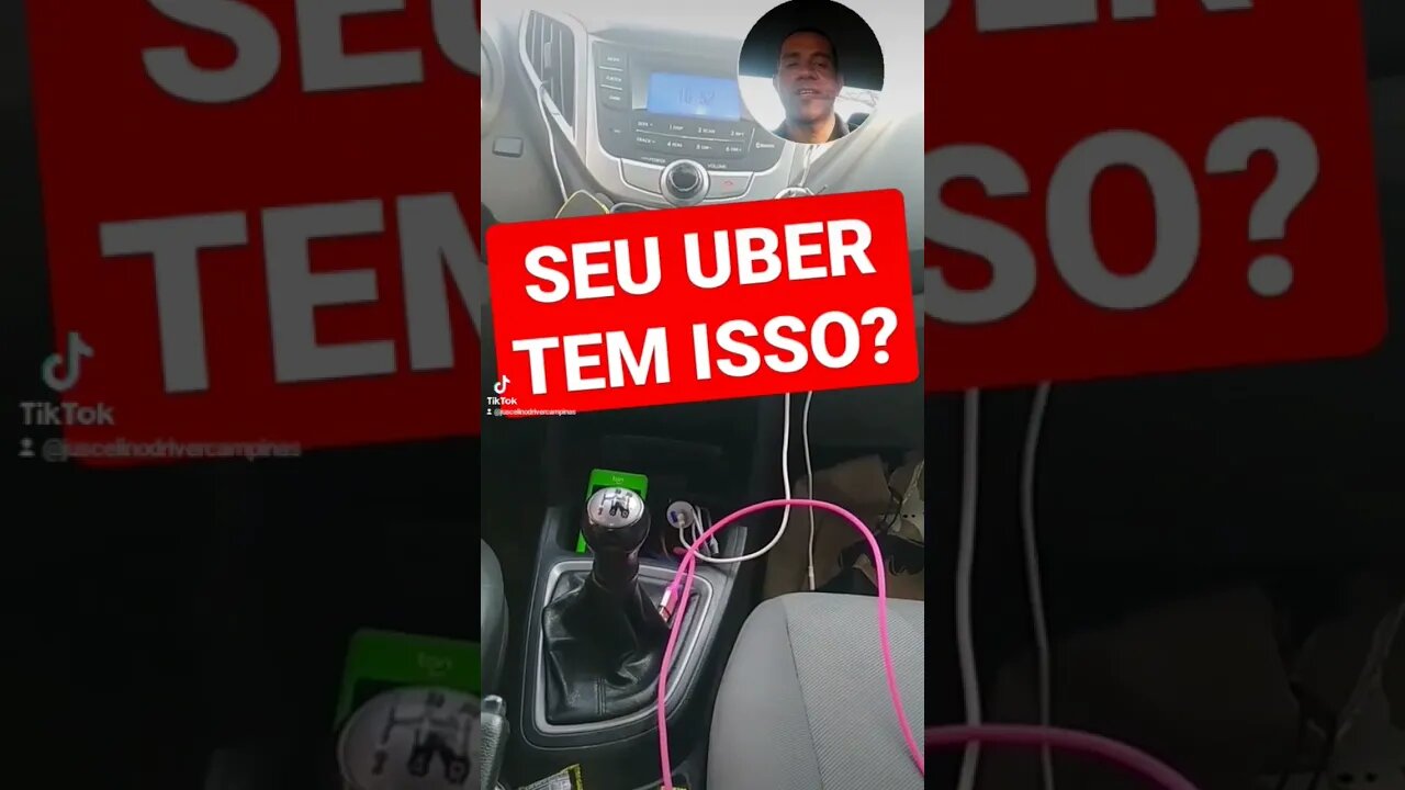 SEU UBER TEM ISSO? CABO PARA TODOS TIPOS DE CARREGADOR