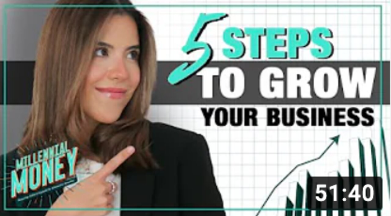 5 Steps to Grow Your Business - Millennial Money - Alexandra Gonzalez, Kim Kiyosaki