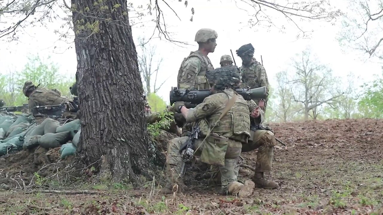 U.S. Infantry Platoon Live Fire Exercise - Lethal Eagle II