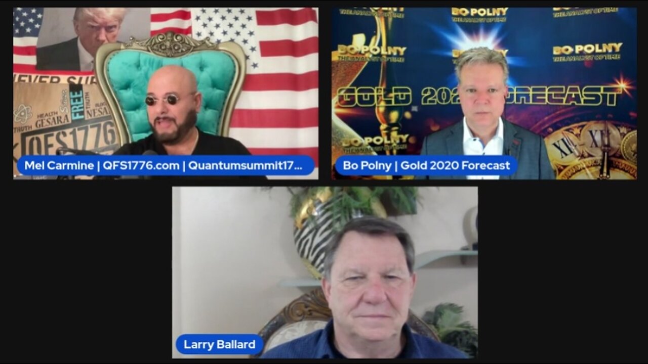 Bo Polny, Larry Ballard, Eclipse 04/08/24, QFS XRP Gesara? The Bible? What does it all mean?